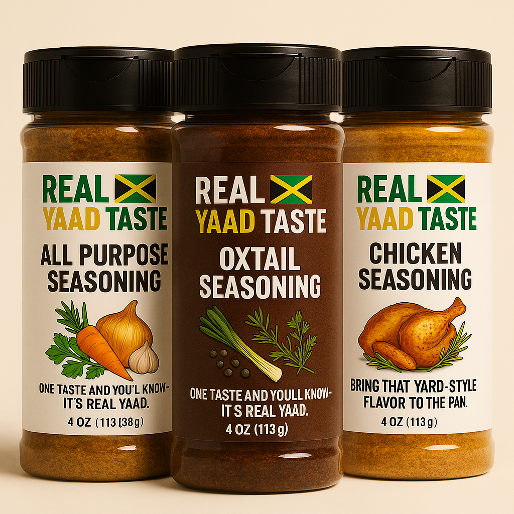Trio -Pack Oxtail Seasoning Chicken Seasoning All-Purpose Seasoning